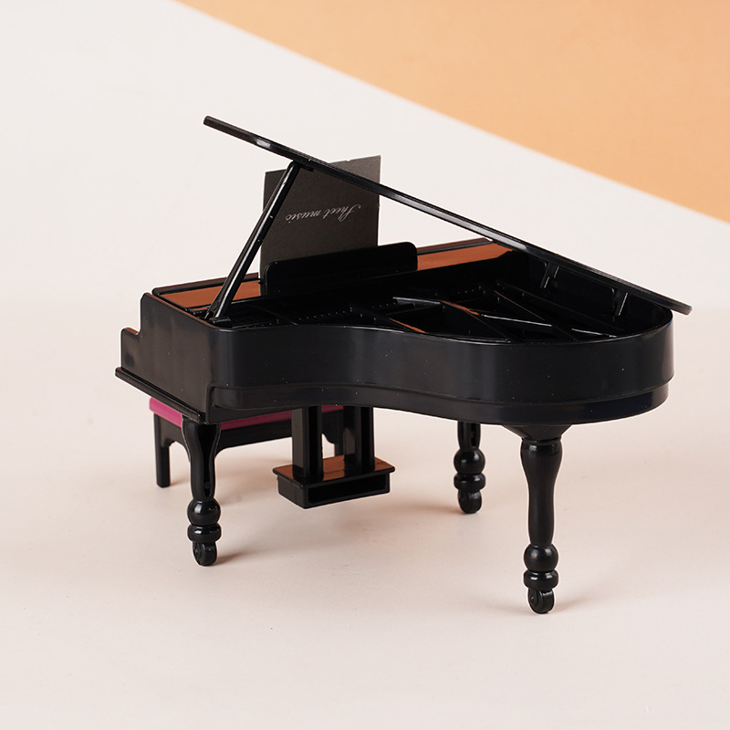 Sustainable Living Products - 1:12 Miniatur Piano Rumah Boneka dengan