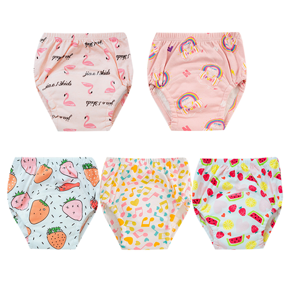 Cloth Diaper Insert - 5 Buah Celana Dalam Latihan Katun