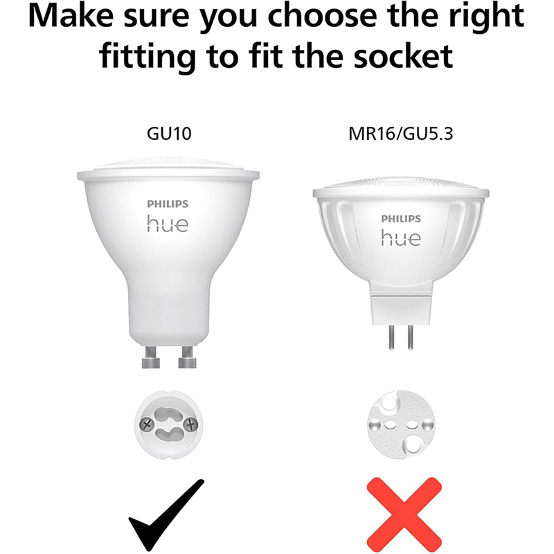 Philips Hue GU10 Smart LED Spo - Philips Bulb Hue ulasan dan harga