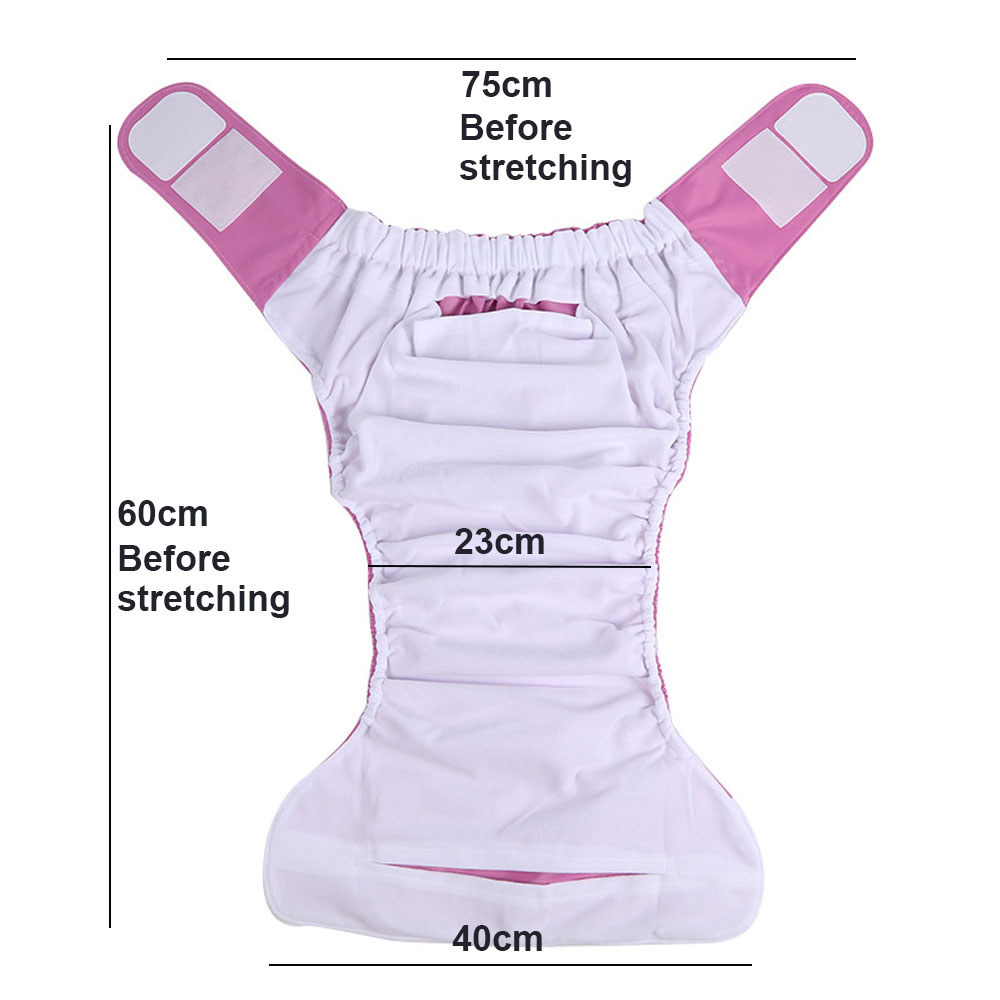 Popok dewasa yang dapat diguna - Cloth Diaper Insert ulasan dan harga