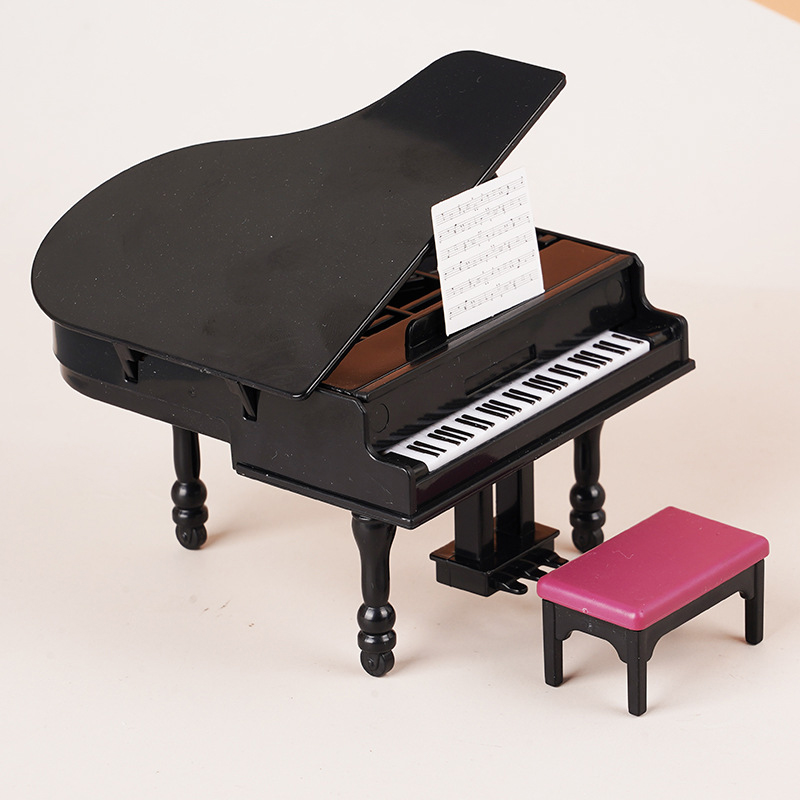 1:12 Miniatur Piano Rumah Bone - Sustainable Living Products ulasan dan harga