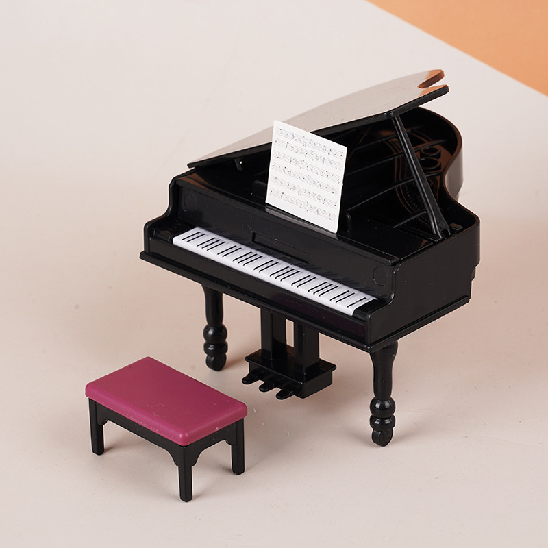 1:12 Miniatur Piano Rumah Bone - Sustainable Living Products ulasan dan harga