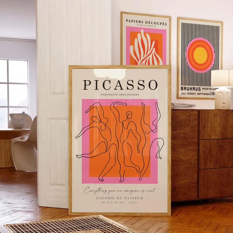 3 Buah Gambar Poster Lukisan K - Sustainable Living Products ulasan dan harga