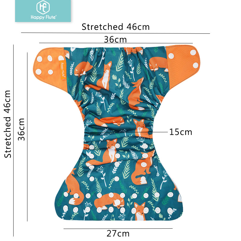 Happyflute 2023 4 Buah/Set Pop - Cloth Diaper Insert ulasan dan harga