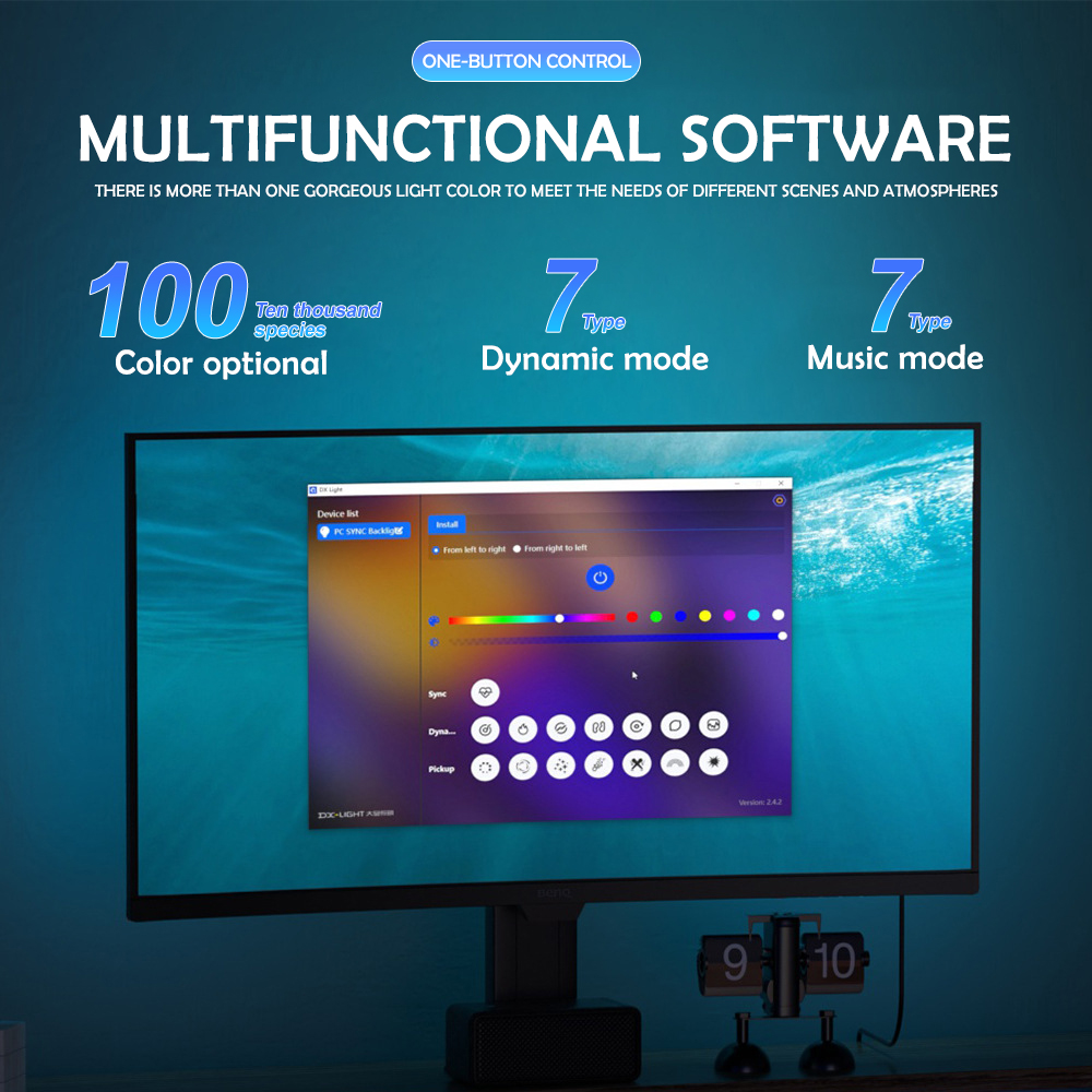 RGB Monitor lampu Game, lampu  - Philips Bulb Hue ulasan dan harga